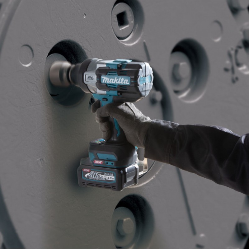 Професионален акумулаторен ударен гайковерт Makita TW001GZ, XGT, 40 V, 2050 Nm, 3/4", без батерия и зарядно - Промоции Makita