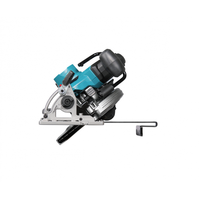 Акумулаторен ръчен циркуляр Makita с 2 батерии и зарядно, 40 V, 2.5 Ah, 165 мм, 5200 об./мин, HS012GD201 - Акумулаторни ръчни циркуляри