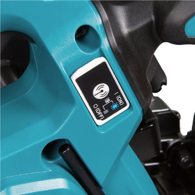 Акумулаторен ръчен циркуляр Makita с 2 батерии и зарядно, 40 V, 2.5 Ah, 165 мм, 5200 об./мин, HS012GD201 - Акумулаторни ръчни циркуляри
