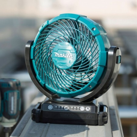 Акумулаторен вентилатор Makita DCF102Z, 18 V, 4.6 м³/мин, 18 см, без батерия и зарядно