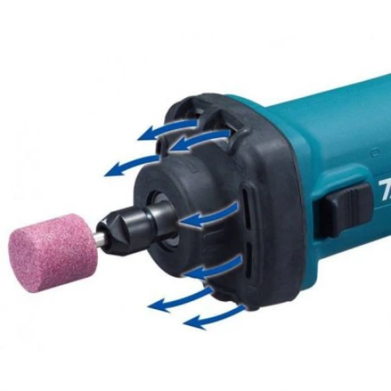 Прав шлайф за цокли Makita GD0602, 400 W, 6 мм - Електрически прави шлайфмашини