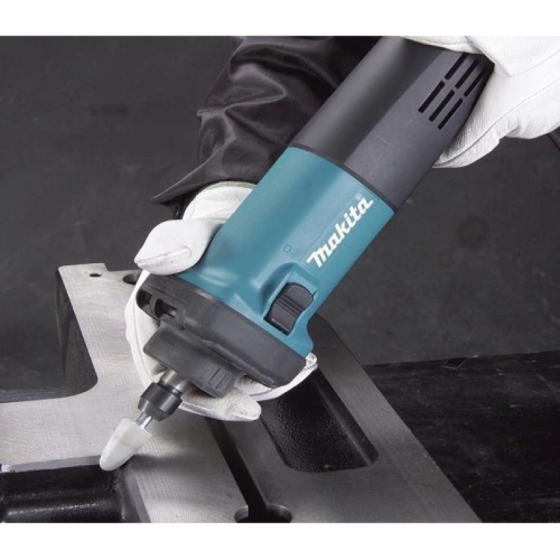 Прав шлайф за цокли Makita GD0602, 400 W, 6 мм - Електрически прави шлайфмашини