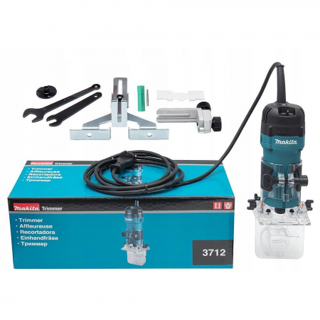 Електрическа оберфреза Makita 3712, 530 W, 6 мм