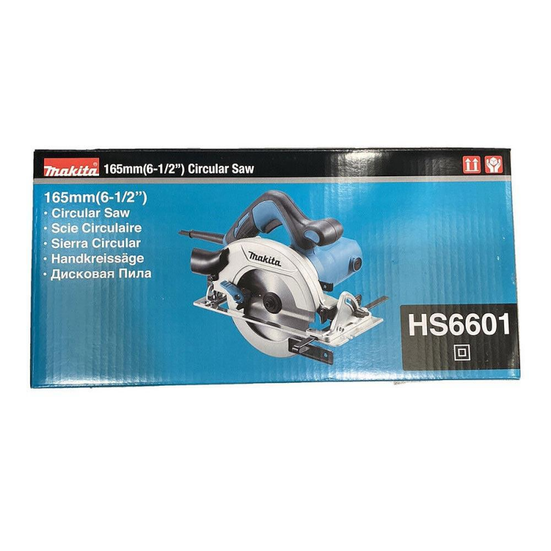 Ръчен циркуляр Makita HS6601, 1050 W, Ø 165 мм - Електрически ръчни циркуляри