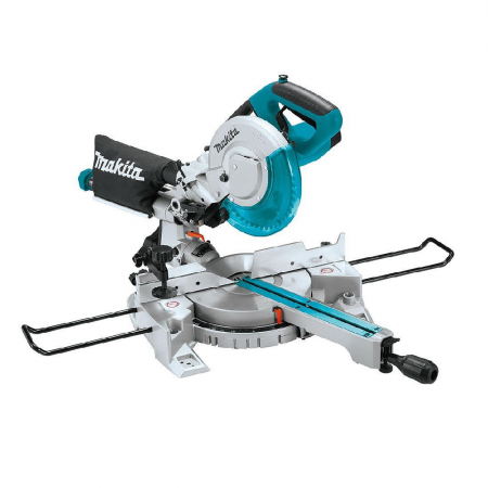 Комбиниран настолен циркуляр с герунг и изтегляне Makita LS0815FLN, 1400 W, Ø 216 мм