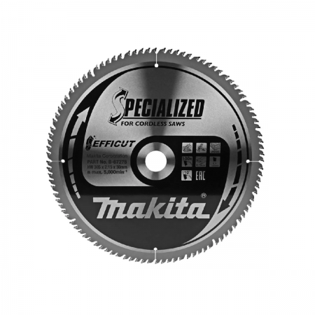 Циркулярен диск за дърво Makita B-67278, 305x30x2.15 мм, 100T