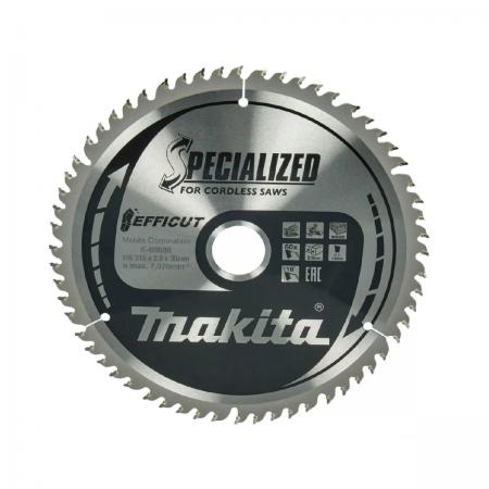 Циркулярен диск за дърво Makita Е-08888, 216x30x1.5 мм, T60