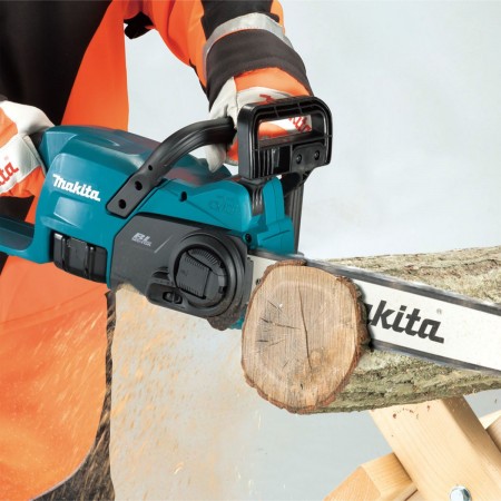 Акумулаторна резачка за дърва Makita DUC357RT, LXT, 18 V, 5 Ah, 35 см, с батерия и зарядно