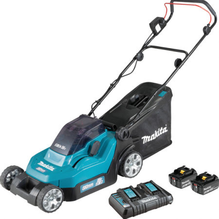 Акумулаторна косачка Makita DLM382PM2, 36 V, 4 Ah, 320 мм, с батерии и зарядно