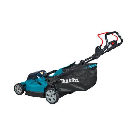 Акумулаторна косачка Makita DLM480Z, 18+18 V, 48 см, 800 м², с мулчиране, без батерия и зарядно