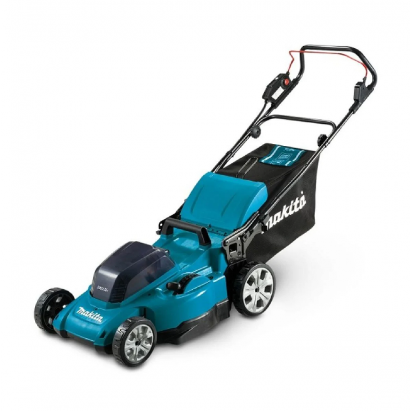 Акумулаторна косачка Makita DLM538Z, LXT, 18+18 V, 530 мм, 800 м², без батерии и зарядно - Пролетни промоции