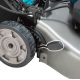 Самоходна акумулаторна косачка MAKITA LM002GT201, XGT, 40 V, 2х5 Ah, 530 мм, с мулчиране, батерии и зарядно - Акумулаторни косачки