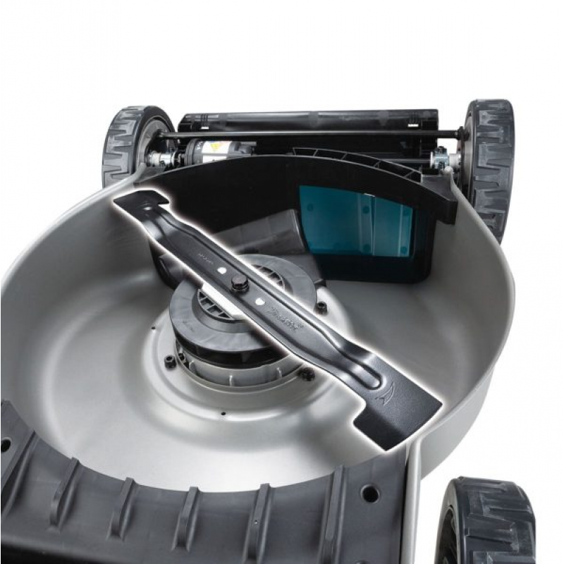 Самоходна акумулаторна косачка MAKITA LM002GT201, XGT, 40 V, 2х5 Ah, 530 мм, с мулчиране, батерии и зарядно - Акумулаторни косачки