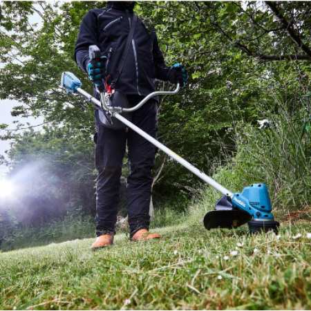 Акумулаторен тример Makita DUR190UZ, 18 V, 300 мм, без батерия и зарядно
