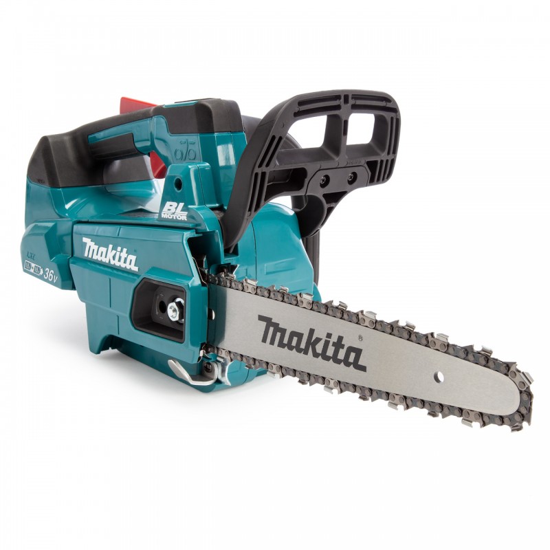 Акумулаторна резачка за дърва Makita DUC256CZ, 250 мм, 18+18 V, без батерия и зарядно - Акумулаторни резачки