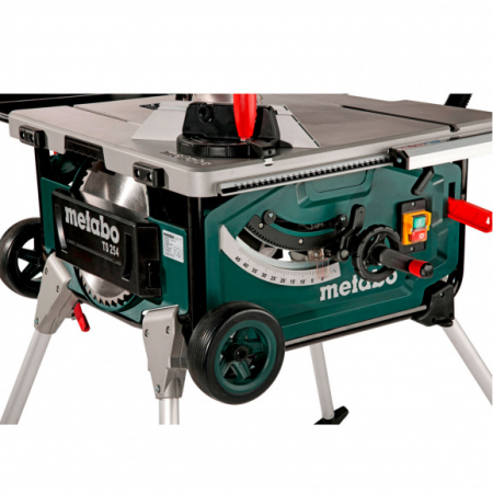 Настолен циркуляр Metabo TS 254 M, 1500 W, ø 254 мм + стойка TSU