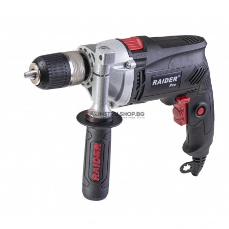 Бормашина Raider 910W 13mm самозатягащ патронник RDP-ID42 Black edition