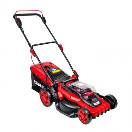 Акумулаторна безчеткова косачка RAIDER RDP-HBLM20 Solo, 40 V, 42 см, без батерия и зарядно, 075359