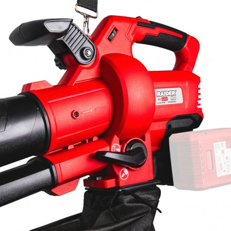 Акумулатерен листосъбирач Raider RDP-EBV20 Solo, 3 в 1, 40 V, 540 м³/ч, без батерия и зарядно, 077406