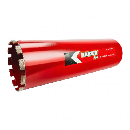 Диамантена боркорона за бетон Raider Pro RDP, Ø 132 x 450 mm, 11T, 1.1/4" UNC, 154880