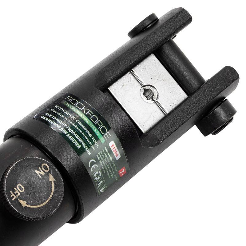 Хидравлични клещи за кербоване RockForce, RF-Y120A, 7T, 10-120 мм² - ПРОМОЦИИ