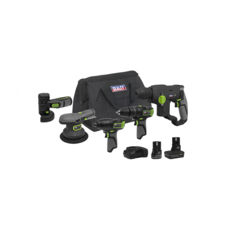 Комплект акумулаторни машини Sealey CP108VCOMBO7, 10.8 V - ПРОМОЦИИ