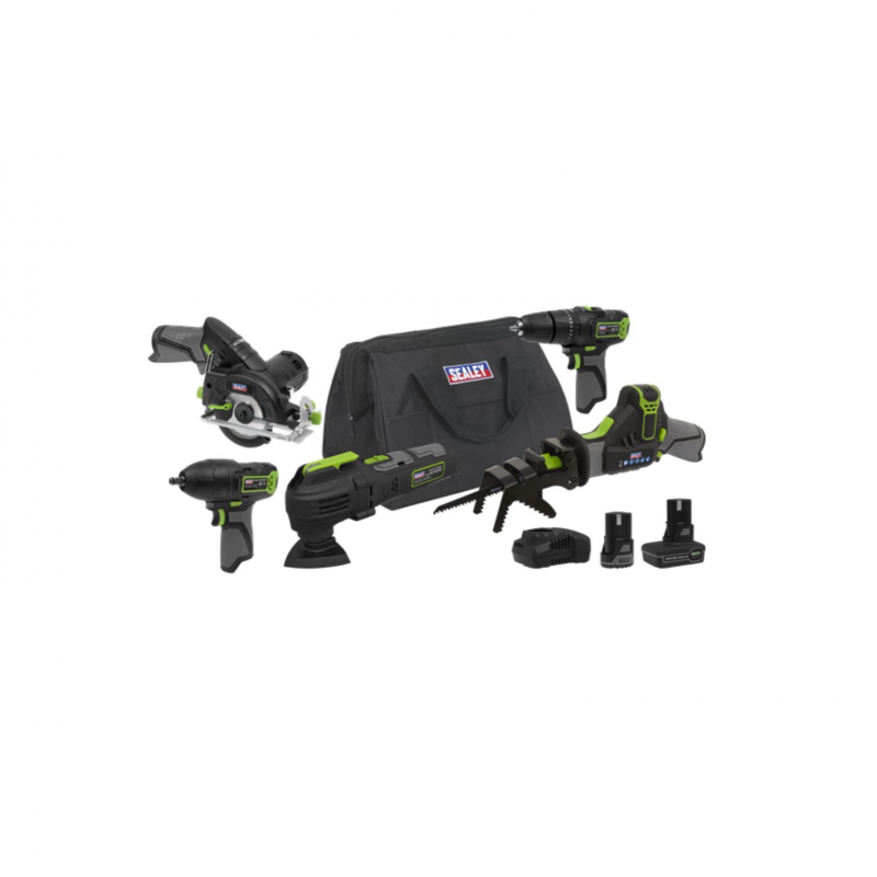 Комплект акумулаторни машини Sealey CP108VCOMBO8, 10.8 V - ПРОМОЦИИ