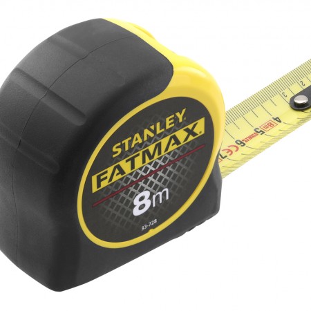 Ролетка противоударна STANLEY Black&Decker FatMax / 8 метра /