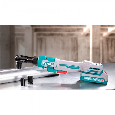 Акумулаторна тресчотка TOTAL, 3/8", 20 V, 65 Nm, без батерия, TL IND TDRLI206521