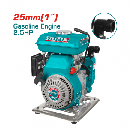 Бензинова моторна помпа TOTAL Industrial, 1", 6 m³/h, 16 м, 1.8 kW, TL IND TP3101
