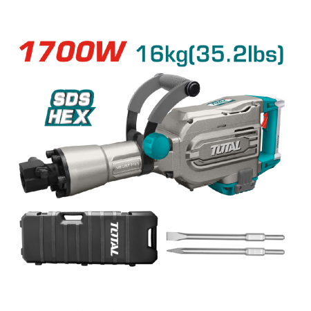 Къртач TOTAL Industrial, HEX, 1700 W, TL IND TH215456