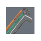 Комплект шестограмни ключове WERA Chrome (9 броя) 1.5 - 10 мм - Г-образни ключове
