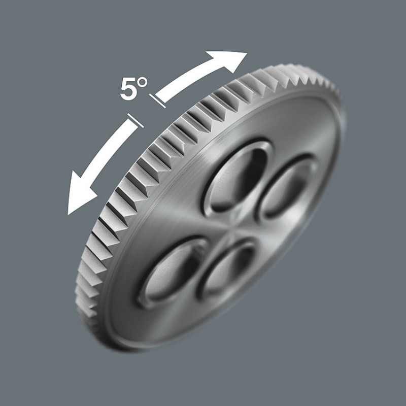 Динамометричен ключ WERA Safe-Torque A 2 с тресчотка 1/4" шестостен, 2 - 12 Nm - Динамометрични ключове