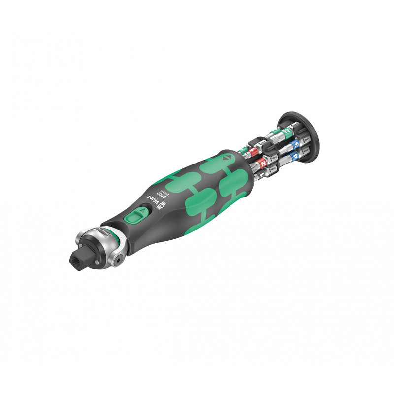 Тресчотка WERA Zyklop Pocket Set 1 с битове (13 части) - Тресчотки