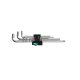 Комплект шестограмни ключове WERA Chrome (9 броя) 1.5 - 10 мм - Г-образни ключове
