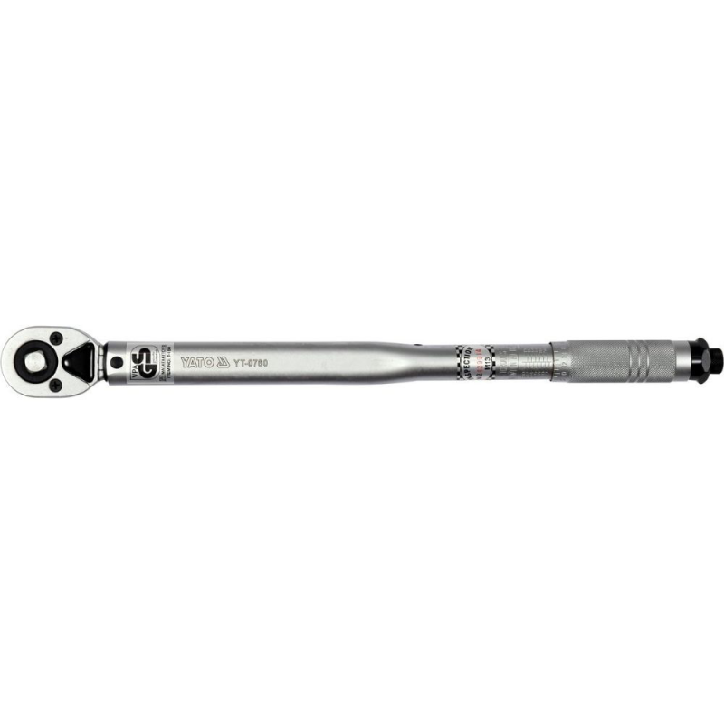 Ключ динамометричен YATO, YT 0760, 1/2", 42 - 210 Nm, 465 мм - Динамометрични ключове