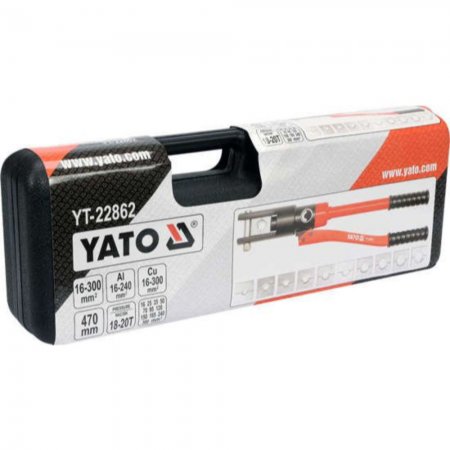 Хидравлични кербовъчни клещи YATO, YT 22862, 16 - 300 мм²