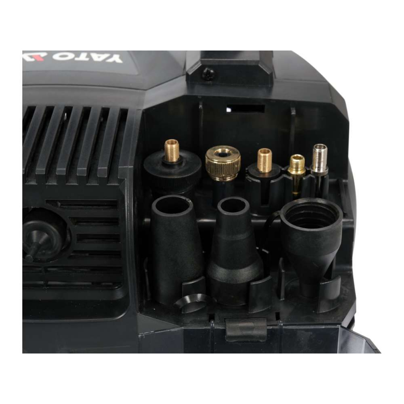 Акумулаторен компресор YATO, YT 23241, 6 L, 36 V, 2 x 3.0 Ah Li-Ion - Промоции Yato
