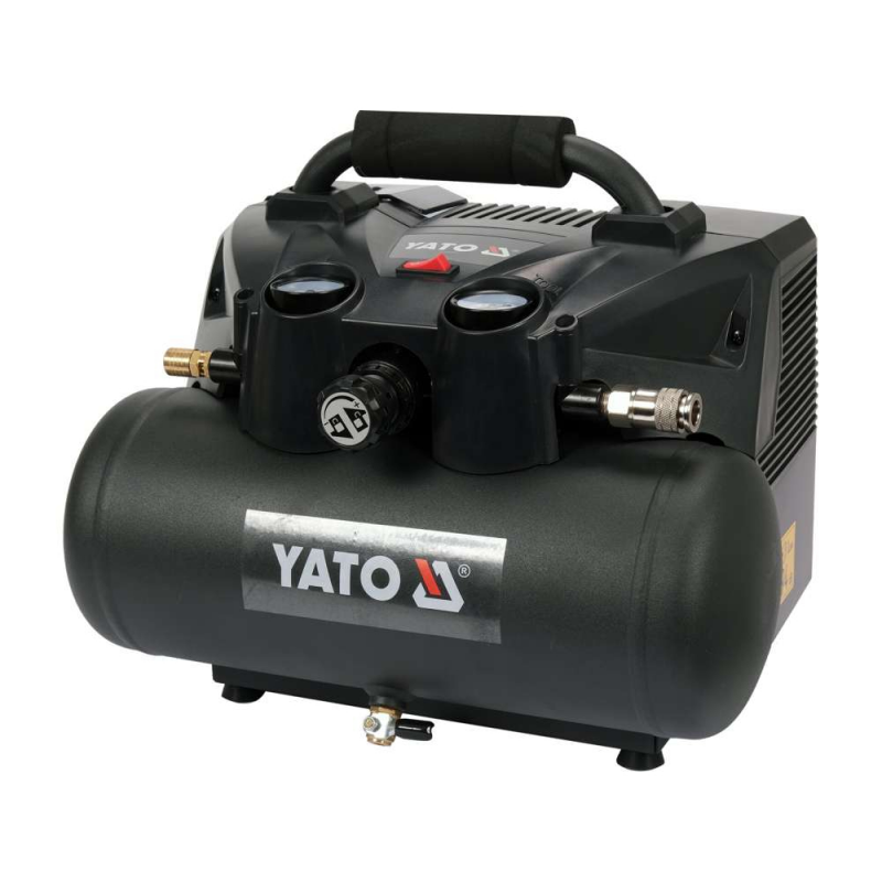 Акумулаторен компресор YATO, YT 23241, 6 L, 36 V, 2 x 3.0 Ah Li-Ion - Промоции Yato