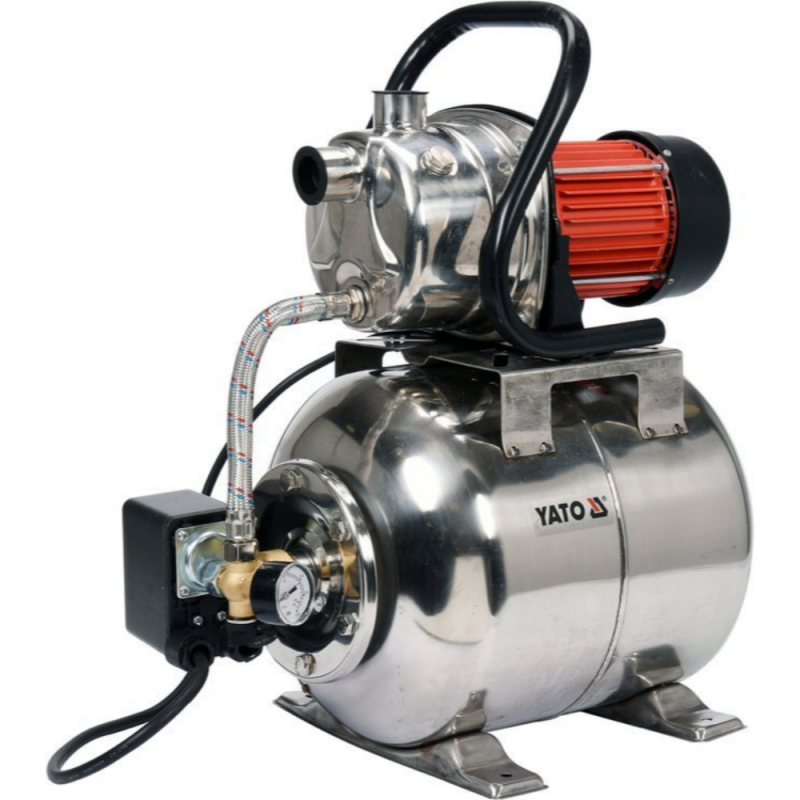 Хидрофор автоматичен YATO, YT 85370, INOX, 1200 W - Хидрофорни помпи