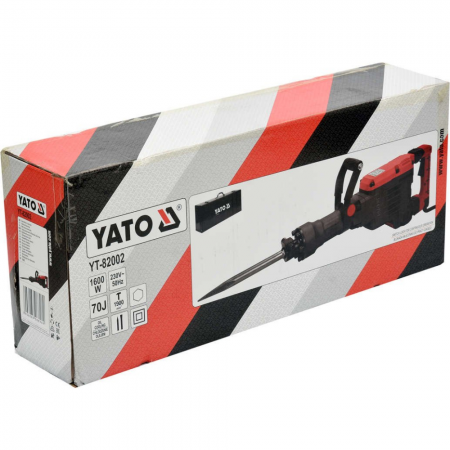 Къртач YATO, YT 82002, 70 J, HEX, 1600 W