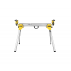 Стойка DeWALT за циркулярен трион DW701, DW707, DW712, DW706, DW706E, DW708, DW702, DW703, DW01,7 DW716, 1120-2630 х 390 х 820 мм, 210 кг, DE7033 - Работни маси
