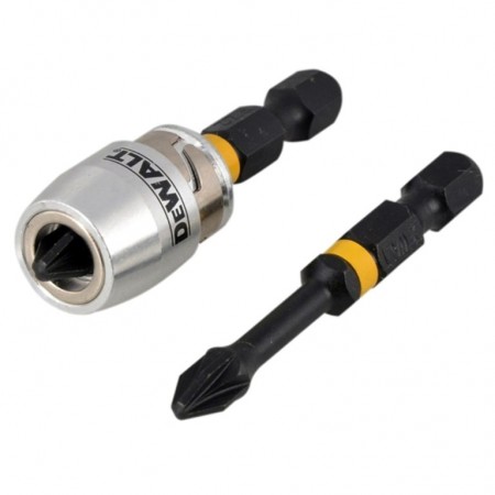 Комплект битове с магнитен държач DeWALT DT70535T, PZ2, 3 части