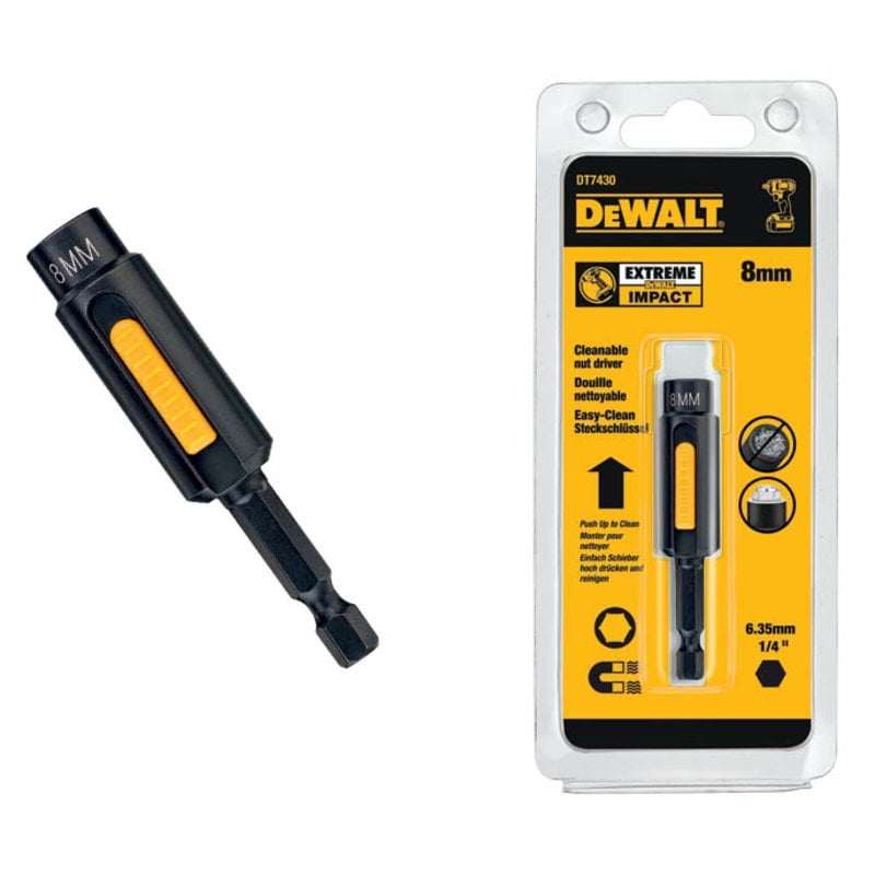 EXTREME IMPACT Глух ключ с външен шестостен DeWalt DT7430 - Вложки шестостен