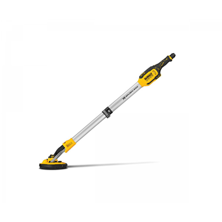 Шлайф DeWALT орбитален за стени и тавани акумулаторен без батерия и зарядно, ф 225 мм, 18 V, 700-1200 об./мин, DCE800N