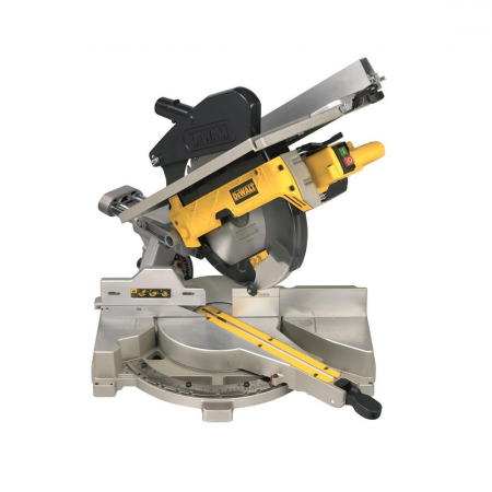 Настолен циркуляр DeWALT герунг с горен плот 1500 W, ф 305 мм, 3000 об./мин, D27111