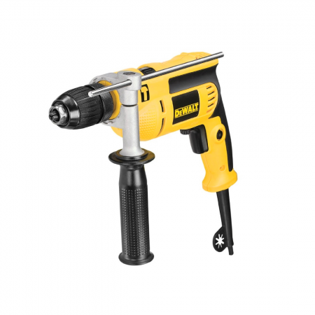 Ударна бормашина DeWALT кабелна 650 W, 8.6 Nm, 0-2800 об./мин, 1.5-13 мм, DWD024S