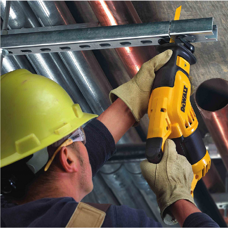 Трион DeWALT саблен електрически с плавно регулиране 1050 W, 0-2800 хода/мин, 29 мм, DWE357K - Електрически саблени триони