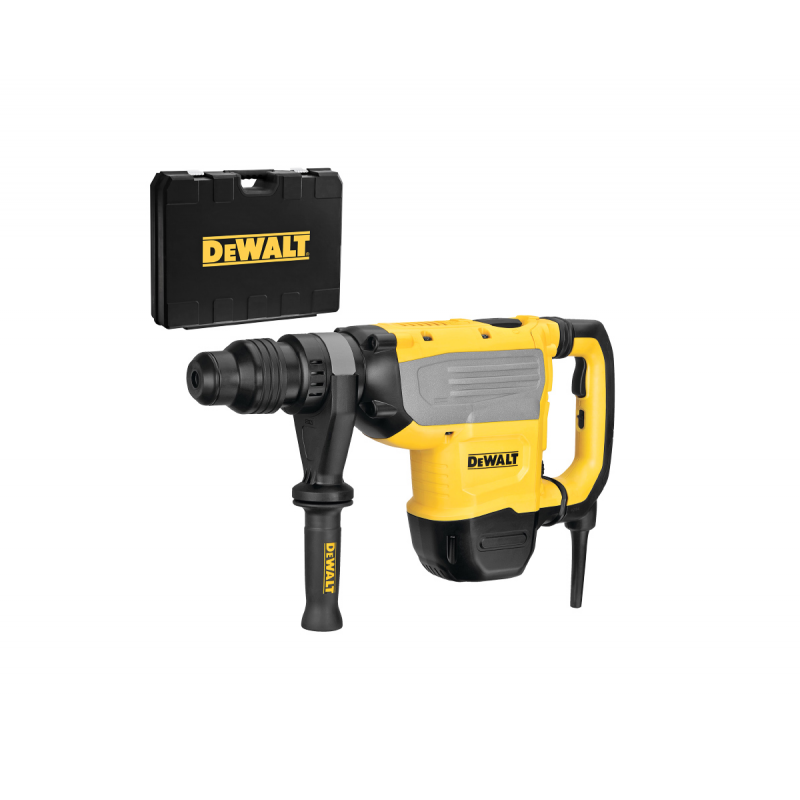 Перфоратор DeWALT електрически SDS-max, 1600 W, 13.3 J, 1350-2705 уд./мин, D25733K - Електрически перфоратори