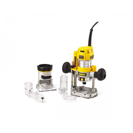 Оберфреза DeWALT ръчна електрическа комбинирана 900 W, 16 000-27 000 об./мин, ф 6-8 мм, D26204K
